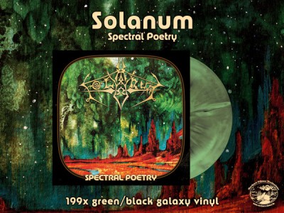 Solanum - Spectral Poetry Green/Black Galaxy LP